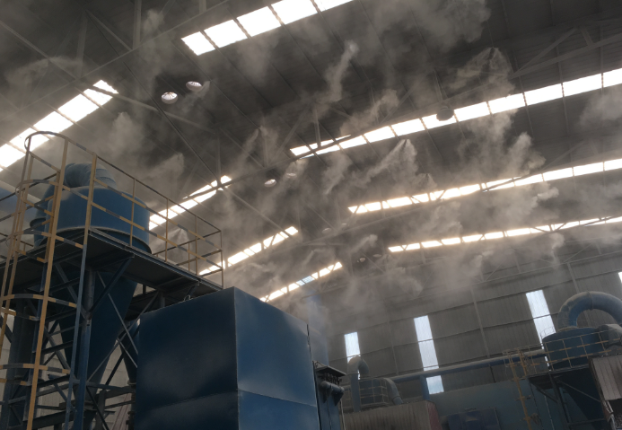 冶炼厂喷雾除尘设备案例